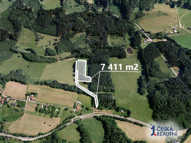 Prodej zemědělské půdy, Tatobity, 7411 m2