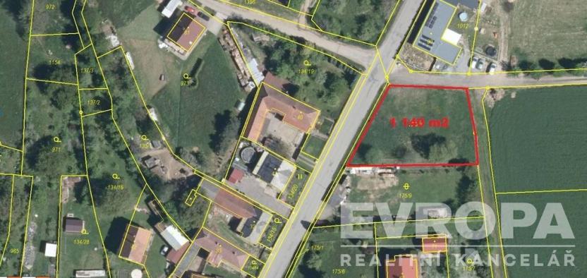 Prodej pozemku pro bydlení, Útěchovice pod Stražištěm, 1140 m2