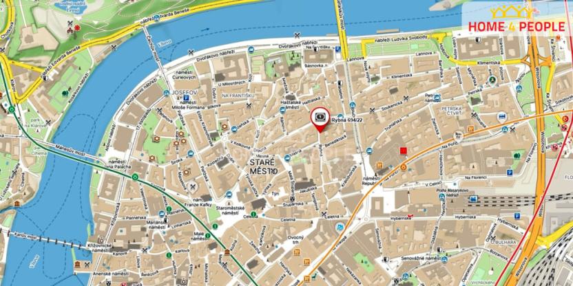 Prodej bytu 2+1, Praha - Staré Město, Rybná, 64 m2