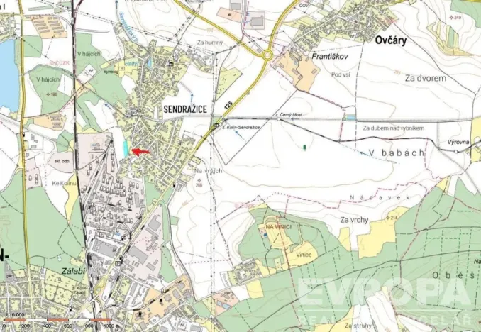 Prodej pozemku, Kolín - Sendražice, 4188 m2