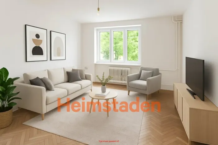 Pronájem bytu 2+1, Karviná - Nové Město, nám. Budovatelů, 55 m2