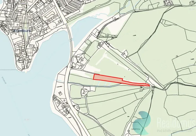 Prodej pozemku, Frymburk, 10831 m2