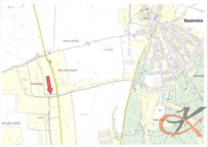 Prodej sadu/vinice, Vacenovice, 1366 m2