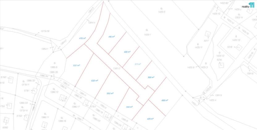 Prodej pozemku pro bydlení, Písek - Budějovické Předměstí, 576 m2