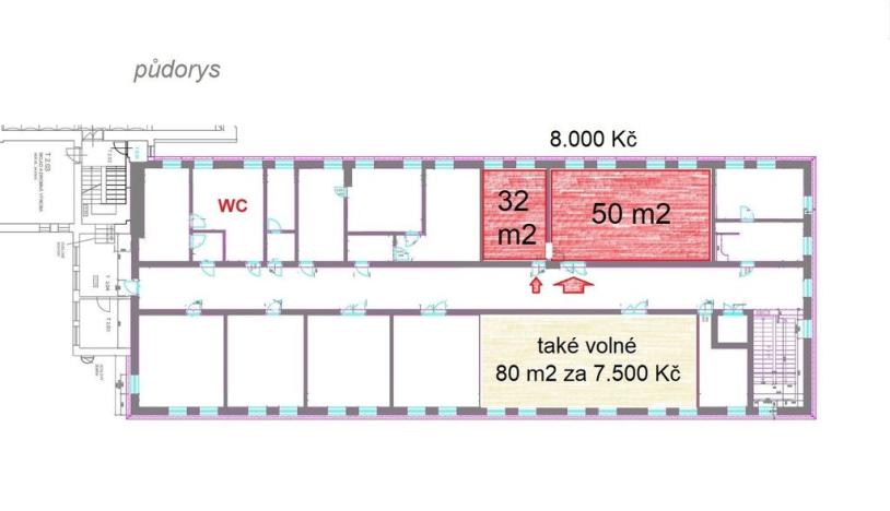 Pronájem skladu, Zákolany, 80 m2