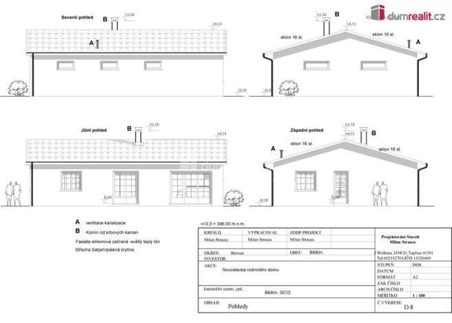 Prodej pozemku pro bydlení, Běštín, 1190 m2
