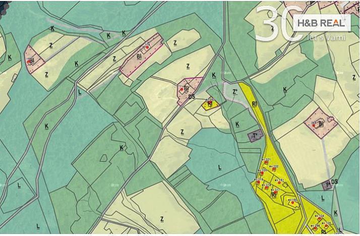 Prodej pozemku, Prostřední Bečva, 1259 m2