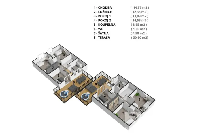 Prodej rodinného domu, Čižice, 192 m2