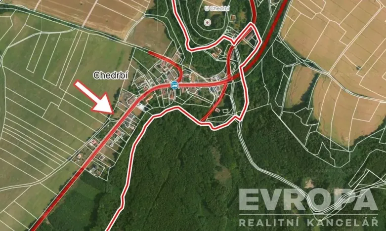 Prodej pozemku pro bydlení, Krchleby, 1524 m2