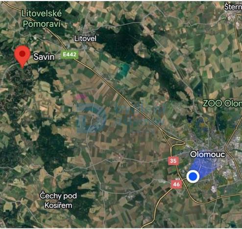 Prodej pozemku pro bydlení, Litovel - Savín, 1502 m2