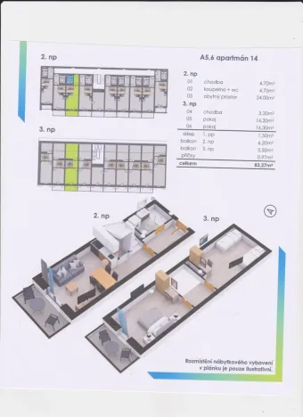 Prodej bytu 3+kk, Lipno nad Vltavou, 84 m2