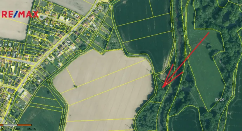 Prodej zahrady, Roudné, 2997 m2