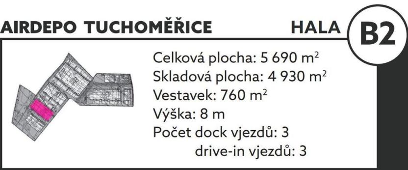Pronájem skladu, Tuchoměřice, Ke Kopanině, 1000 m2