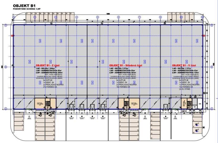 Pronájem skladu, Tuchoměřice, Ke Kopanině, 1000 m2