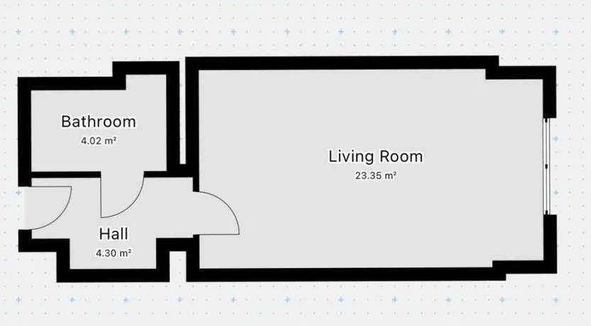 Pronájem bytu 1+kk, Praha - Žižkov, Sudoměřská, 33 m2