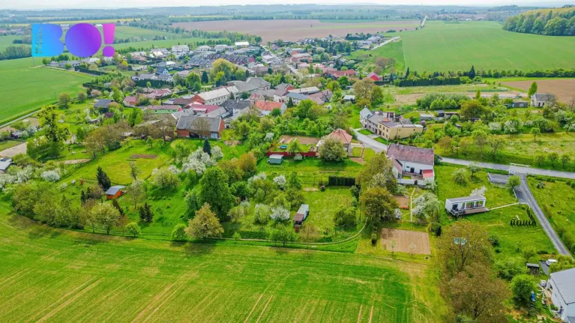 Prodej pozemku pro bydlení, Tršice - Hostkovice, 1008 m2