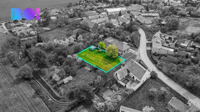 Prodej pozemku pro bydlení, Tršice - Hostkovice, 1008 m2