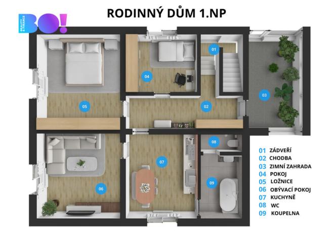 Prodej vícegeneračního domu, Bohumín, Mírová, 284 m2