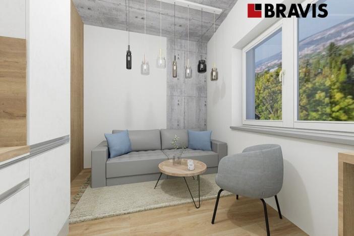 Prodej bytu 1+kk, Brno - Horní Heršpice, Bohunická, 33 m2