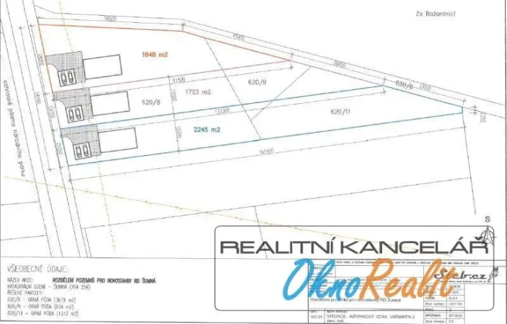 Prodej pozemku pro bydlení, Šumná, 5615 m2