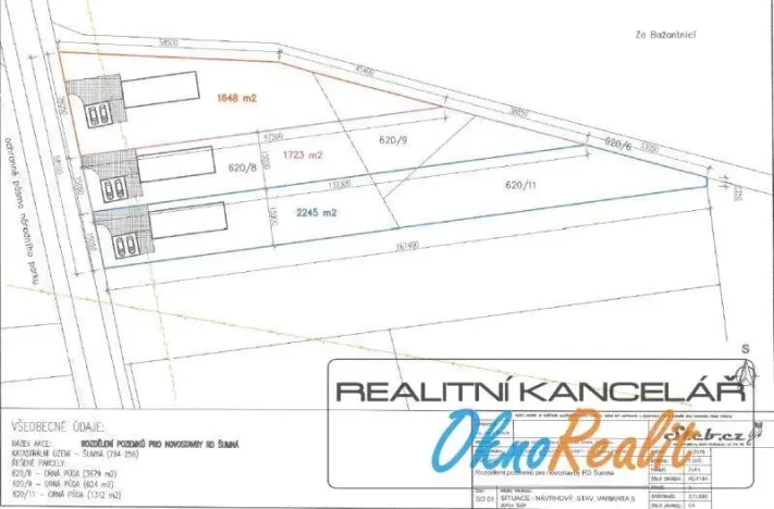 Prodej pozemku pro bydlení, Šumná, 5615 m2