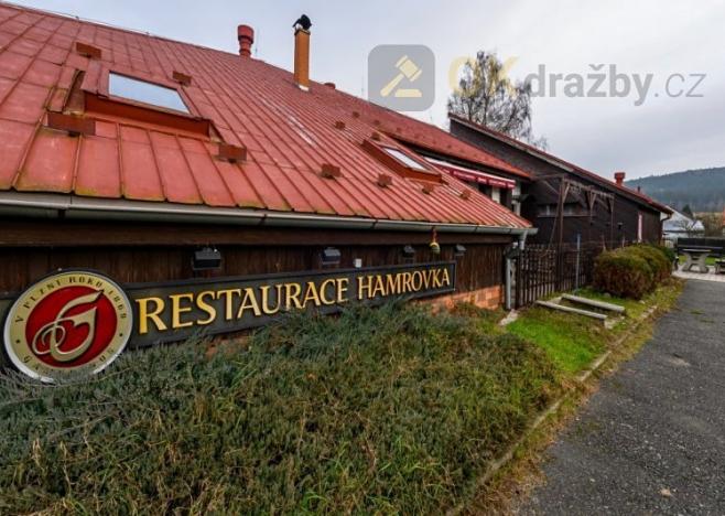 Dražba restaurace, Dobřív, 766 m2