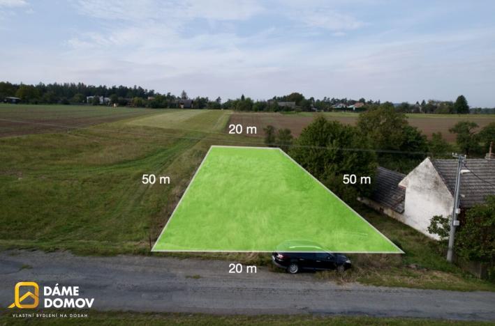 Prodej pozemku pro bydlení, Zlín - Lhotka, 1009 m2