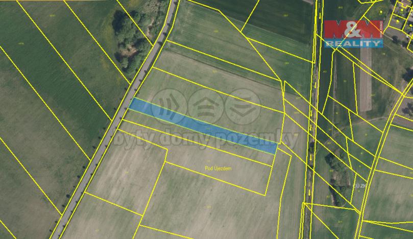 Prodej pole, Újezd u Přelouče, 2338 m2
