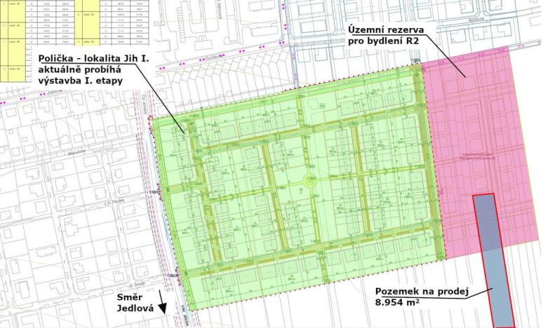 Prodej pozemku pro bydlení, Polička, J. Smoly, 8954 m2