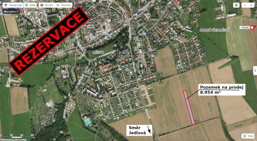 Prodej pozemku pro bydlení, Polička, J. Smoly, 8954 m2