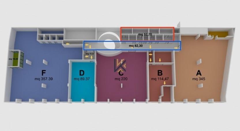 Pronájem obchodního prostoru, Praha - Smíchov, Holečkova, 345 m2