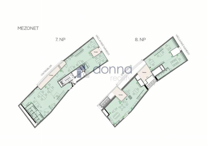Pronájem kanceláře, Praha - Nové Město, Václavské náměstí, 511 m2