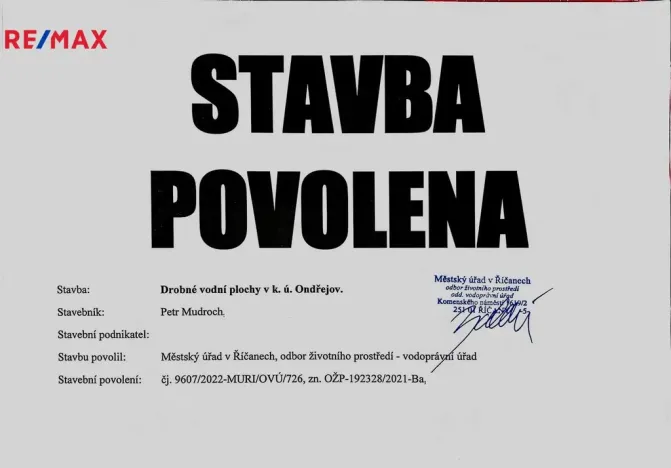 Prodej pozemku, Ondřejov, 8264 m2