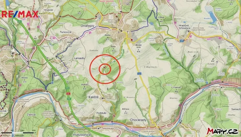 Prodej pozemku, Ondřejov, 8264 m2