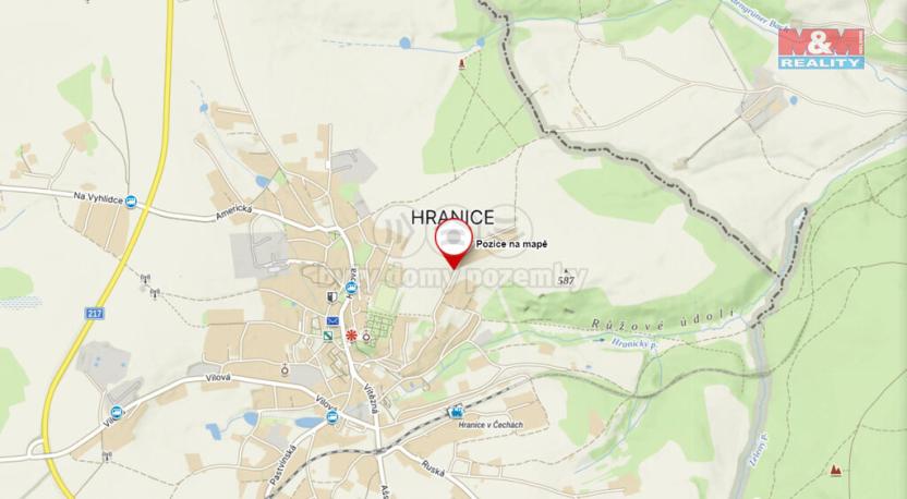 Prodej pozemku pro bydlení, Hranice, 1435 m2