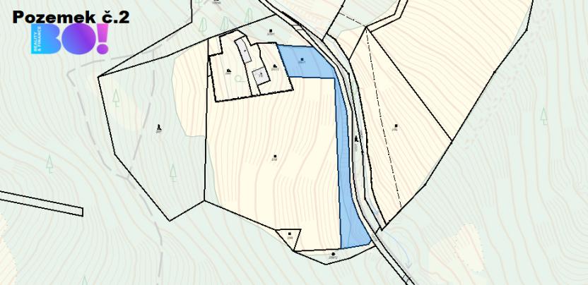 Prodej lesa, Staré Hamry, 2393 m2