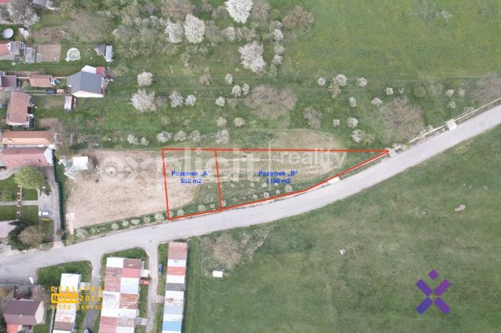 Prodej pozemku pro bydlení, Otrokovice - Kvítkovice, 550 m2