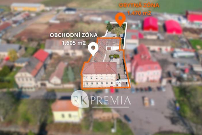 Prodej vícegeneračního domu, Lahošť, U Kapličky, 1331 m2