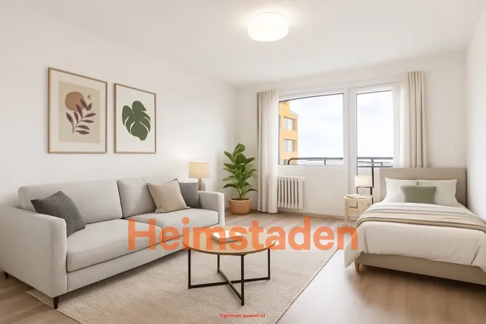 Pronájem bytu 1+kk, Karviná - Hranice, Čsl. armády, 27 m2