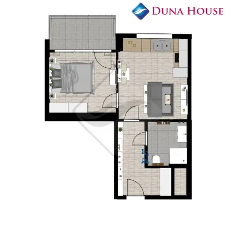 Prodej bytu 2+kk, Praha - Chodov, 44 m2