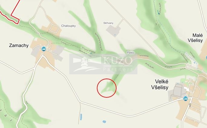 Prodej sadu/vinice, Velké Všelisy - Zamachy, 11900 m2