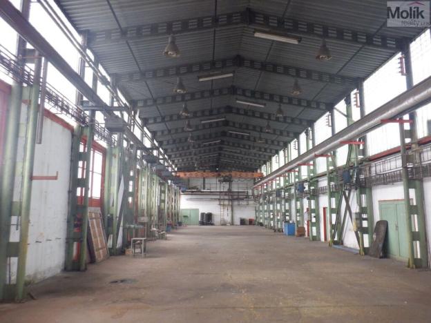 Pronájem výrobních prostor, Chomutov, Beethovenova, 2500 m2