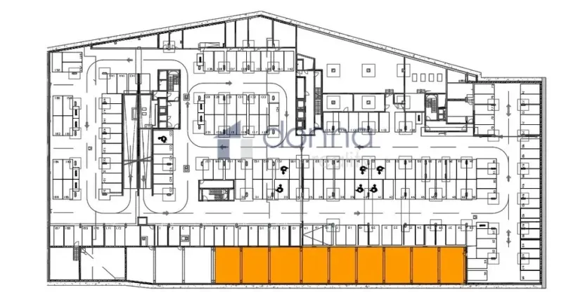 Pronájem skladu, Praha - Vinohrady, Italská, 260 m2