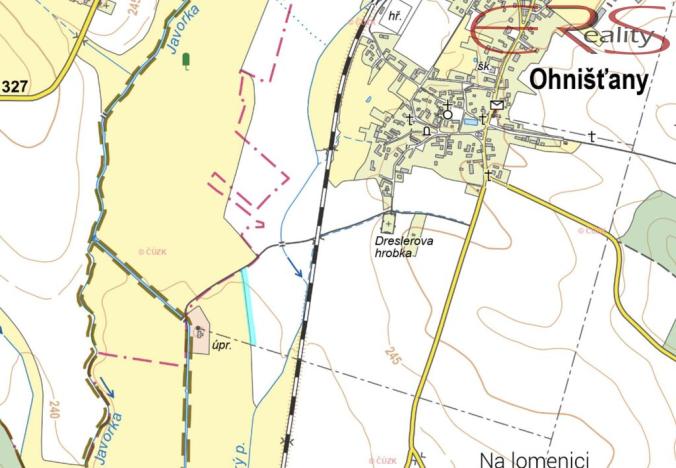 Prodej pole, Ohnišťany, 4928 m2
