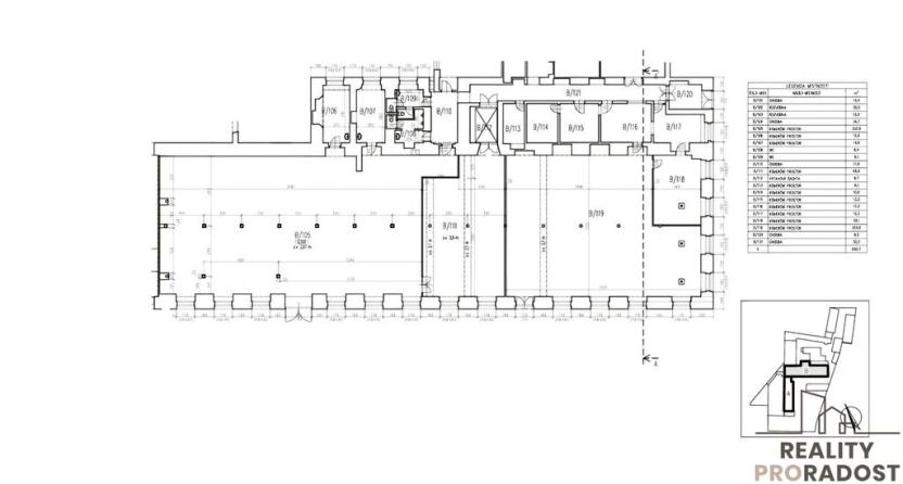 Pronájem obchodního prostoru, Brno, Václavská, 750 m2