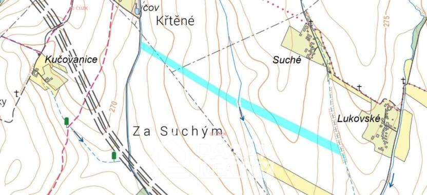 Prodej pole, Fryšták - Dolní Ves, 46530 m2