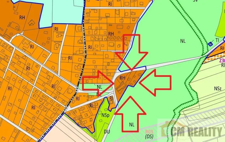 Prodej pozemku pro bydlení, Mostkovice, 4602 m2