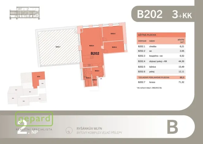 Prodej bytu 3+kk, Velké Přílepy, Pražská, 90 m2