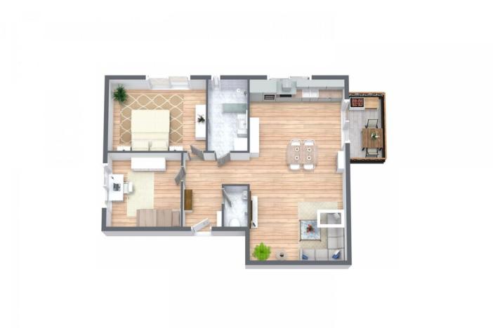 Pronájem bytu 3+kk, Bravantice, 81 m2