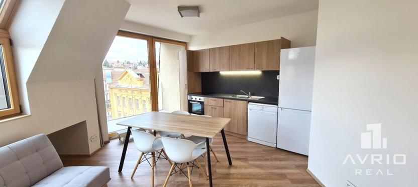 Pronájem bytu 2+kk, Brno, Údolní, 44 m2